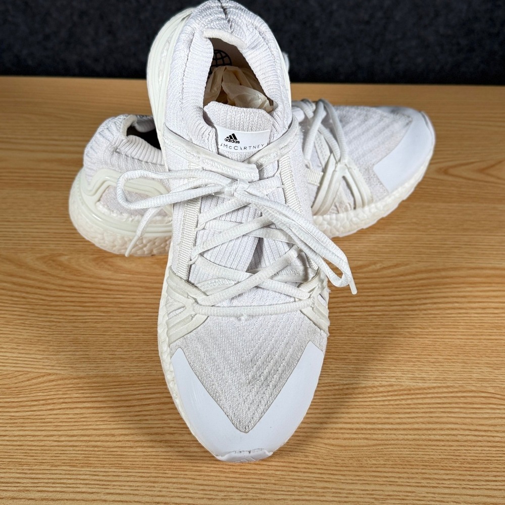 Adidas by Stella McCartney Ultraboost 20 White Running Shoes HP6701 Womens 10